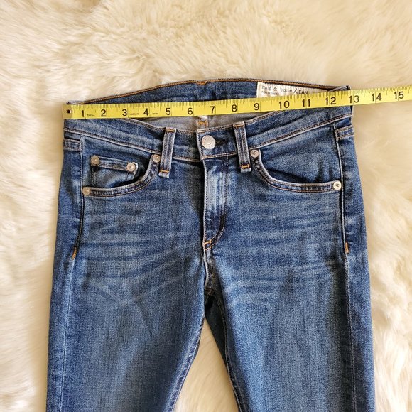 Rag & Bone for Intermix Skinny Jeans in Sonoma Wash Size 26 EUC - Picture 13 of 15